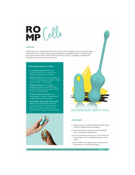 Exerciseur pelvien de sol Romp