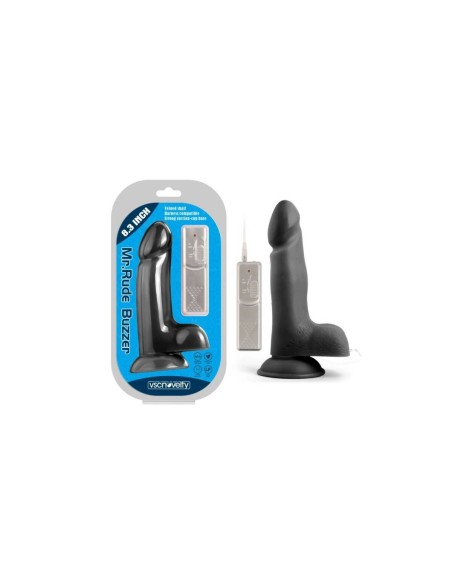 Gode réaliste VSCNOVELTY Noir 21 cm