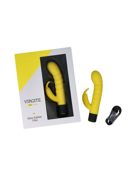 Vibration de Stimulation Double Virgite Silicone