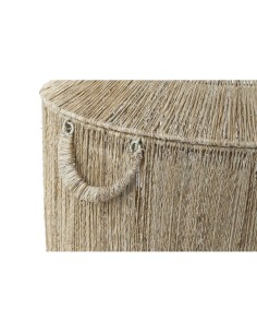 Set de basket DKD Home Decor Marron Multicouleur Naturel Jute Métal Boho 51 x 51 x 48 cm 2