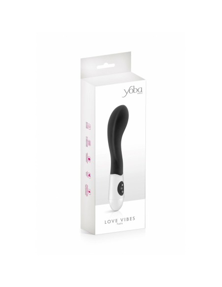 Vibrateur Point G Yoba Noir Silicone