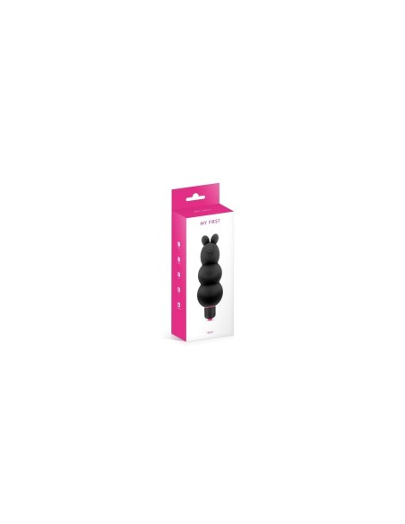 Vibromasseur My First Noir Silicone
