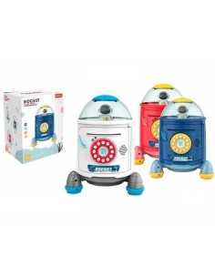 Tirelire Roymart Rocket Coffre-fort 20,5 x 24,5 x 20,5 cm 2