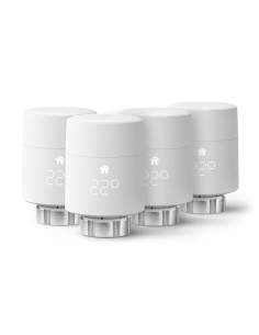 Thermostat programmable Tado Smart Radiator Thermostat - Quattro Blanc (4 Unités)