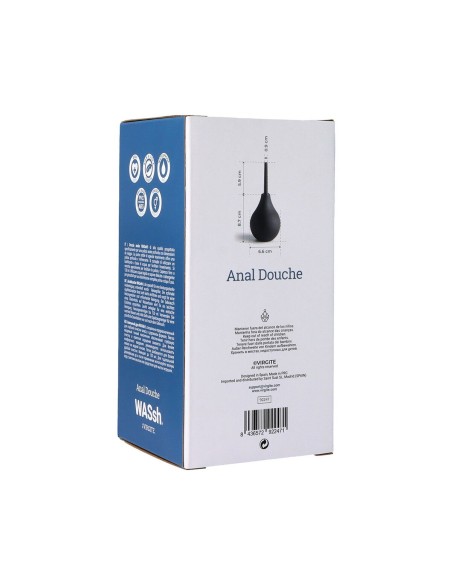 Poire Butt Plug extensible Virgite Noir 120 ml
