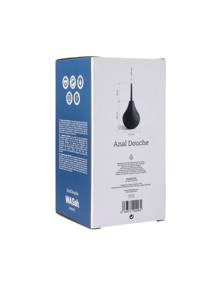 Poire Butt Plug extensible Virgite Noir 160 ml
