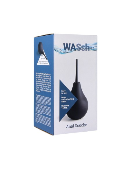Poire Butt Plug extensible Virgite Noir 160 ml
