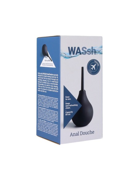 Poire Butt Plug extensible Virgite Noir 89 ml