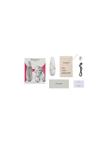 Aspirateur à clitoris Womanizer Blanc