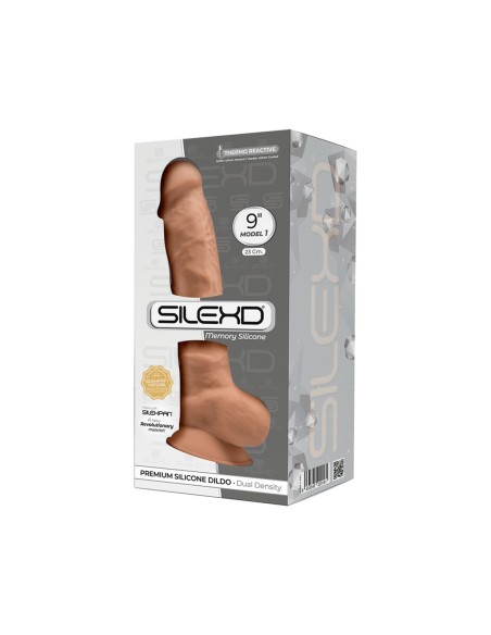 Gode réaliste Silexd Caramel Beige
