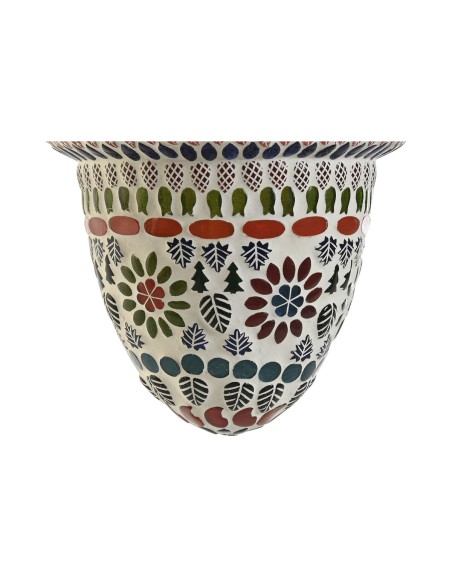 Suspension DKD Home Decor Verre Métal Multicouleur 25 W 20 x 20 x 28 cm (2 Unités)