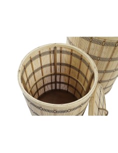 Set de basket DKD Home Decor 40 x 40 x 63 cm Bambou 2