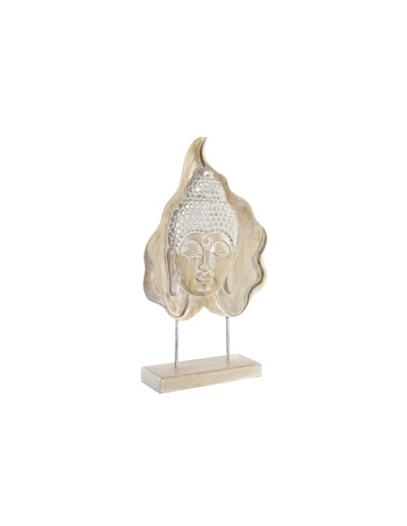 Figurine Décorative DKD Home Decor 36 x 11 x 63 cm Naturel Buda Décapé