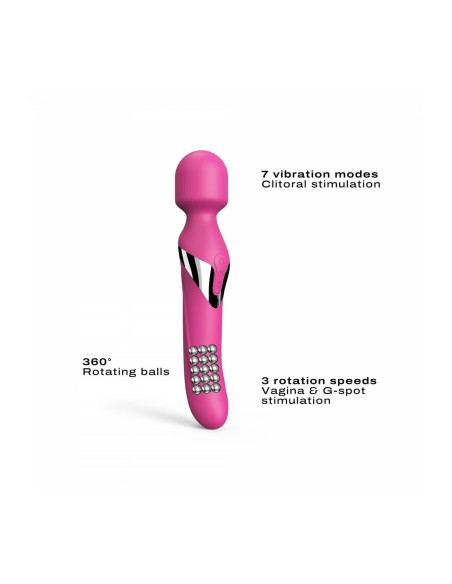 Vibromasseur Marc Dorcel Dual Orgasms Pink Rose
