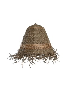 Écran de lampe DKD Home Decor 56 x 56 x 52 cm Naturel Herbier marin Boho