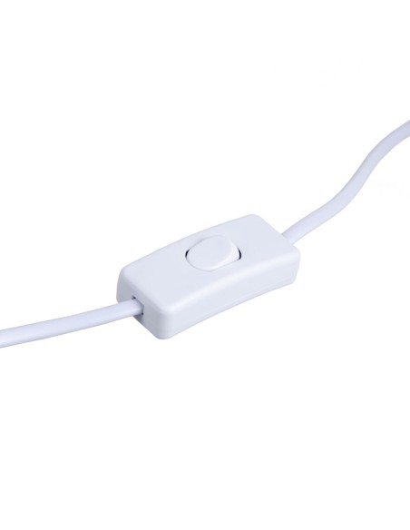 Lampe de bureau Beige Argenté Toile à sac Céramique 60 W 220 V 240 V 220-240 V 26 x 26 x 49,5 cm
