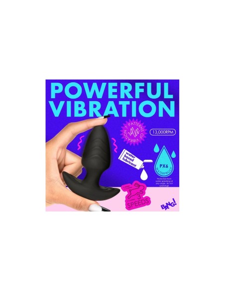 Plug Anal XR Noir (7,6 cm)