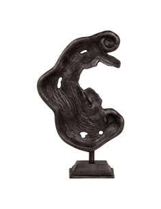 Figurine Décorative Abstrait 30 x 10,5 x 49 cm Gris
