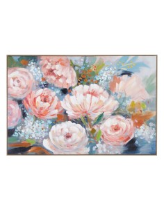 Cadre Toile Fleurs 120 x 5 x 80 cm