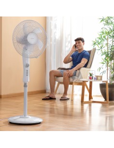 Ventilateur sur Pied InnovaGoods Freshinn Blanc 45 W