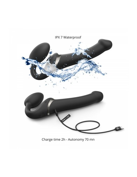 Gode Strap-on-me 6017364 Noir L