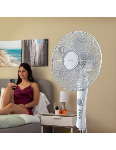 Ventilateur sur Pied InnovaGoods Freshinn Blanc 45 W