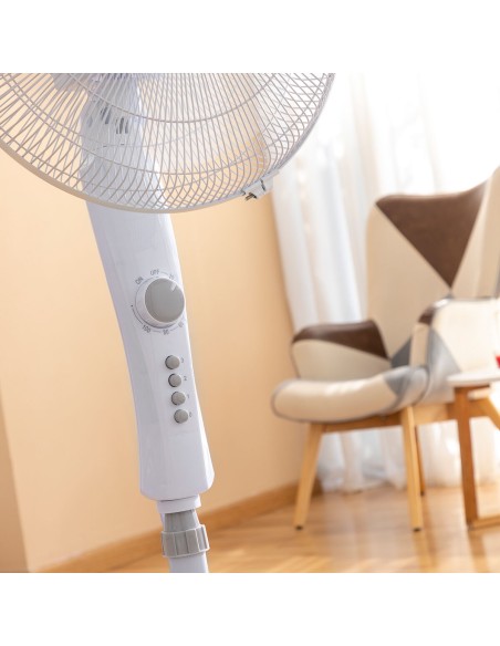 Ventilateur sur Pied InnovaGoods Freshinn Blanc 45 W