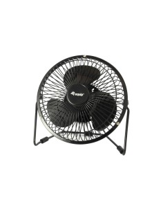 Ventilateur de Bureau Equip Noir 6"