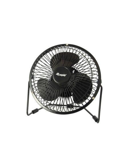 Ventilateur de Bureau Equip Noir 6"