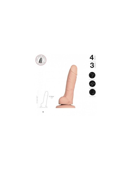 Gode Strap-on-me Realistic Naturel S