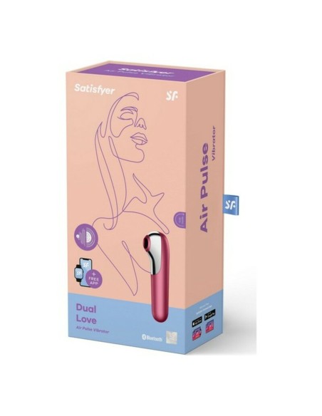 Aspirateur à clitoris Satisfyer Dual Love Rose