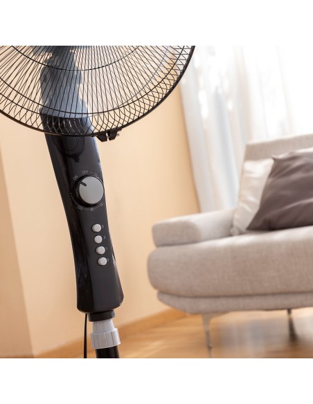 Ventilateur sur Pied InnovaGoods Breezinn Noir 45 W