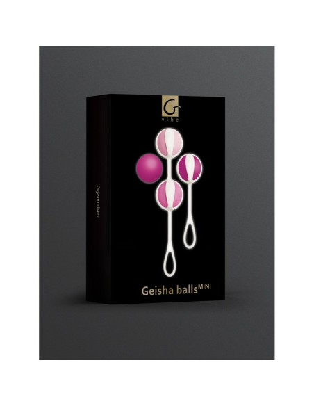 Kit de Poids Vaginaux Kegel Gvibe Geisha Mini Fuchsia