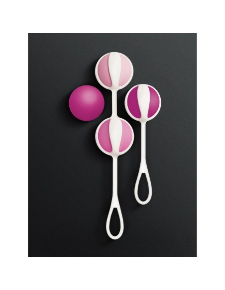 Kit de Poids Vaginaux Kegel Gvibe Geisha Mini Fuchsia