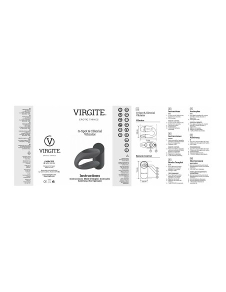 Masseur Couples Virgite Bleu