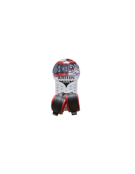 Menottes Kiotos Noir Rouge