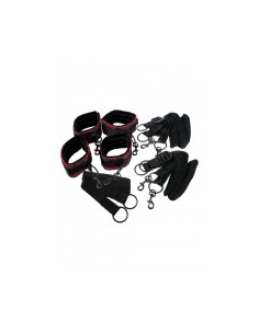 Kit de Bondage Cordage Réglable Scandal Noir