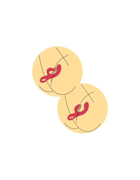Vibration de Stimulation Double Toy Joy