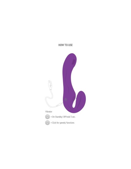 Vibrateur G-Spot Toy Joy Violet