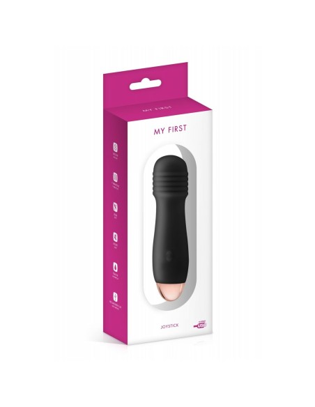 Vibromasseur My First Noir Silicone