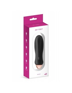 Vibromasseur My First Noir Silicone 2