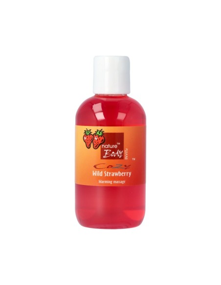 Huile de massage érotique Nature Body 100 ml Fraise