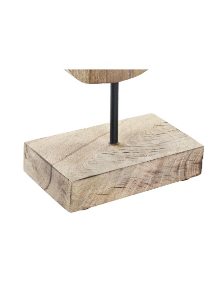 Figurine Décorative DKD Home Decor Marron Argenté Naturel 18 x 9 x 62 cm (2 Unités)