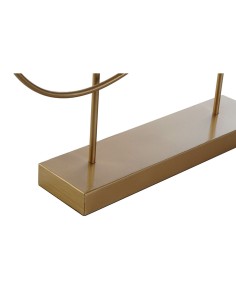 Figurine Décorative DKD Home Decor 56 x 9 x 55 cm Abstrait Noir Doré Blanc Moderne 2