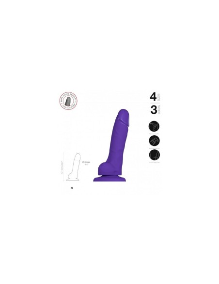 Gode Strap-on-me 6015896 Violet