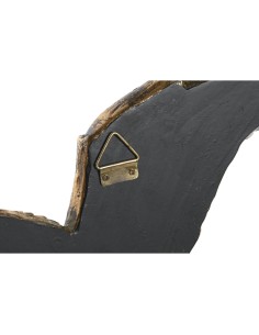 Figurine Décorative DKD Home Decor 35,5 x 26 x 2 cm Doré Oiseau 2