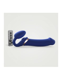 Vibromasseur Strap-on-me 6017418 Bleu XL