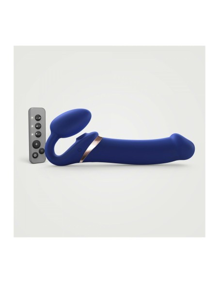 Vibromasseur Strap-on-me 6017418 Bleu XL