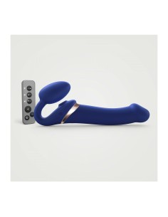 Vibromasseur Strap-on-me 6017401 Bleu L