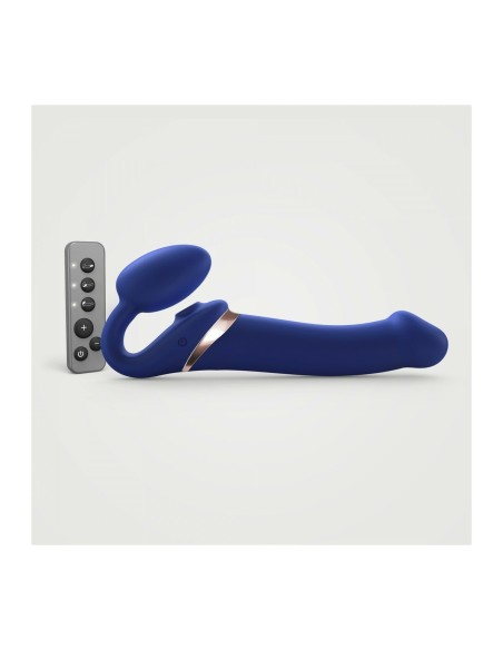 Vibromasseur Strap-on-me 6017401 Bleu L